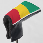 Couvre-club De Golf Drapeau de Guinée (Devant 3/4)