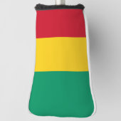 Couvre-club De Golf Drapeau de Guinée (Tourné à 90°)