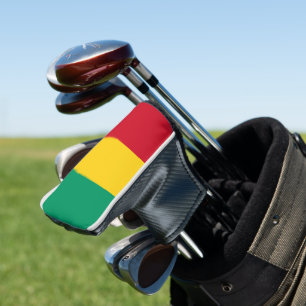 Couvre-club De Golf Drapeau de Guinée