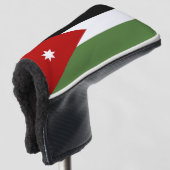 Couvre-club De Golf Drapeau de Jordanie (Devant 3/4)