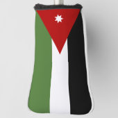 Couvre-club De Golf Drapeau de Jordanie (Tourné à 90°)