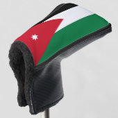 Couvre-club De Golf Drapeau de Jordanie (Devant 3/4)