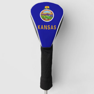 Couvre-club De Golf Drapeau de Kansan, drapeau d'état américain