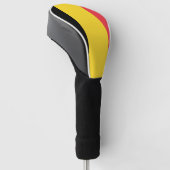 Couvre-club De Golf Drapeau de la Belgique (Incliné)