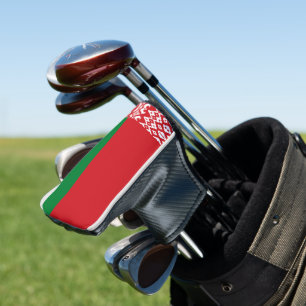 Couvre-club De Golf drapeau de la Biélorussie