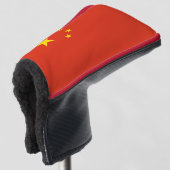 Couvre-club De Golf Drapeau de la Chine (Devant 3/4)