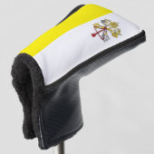 Couvre-club De Golf Drapeau de la Cité du Vatican (Devant 3/4)
