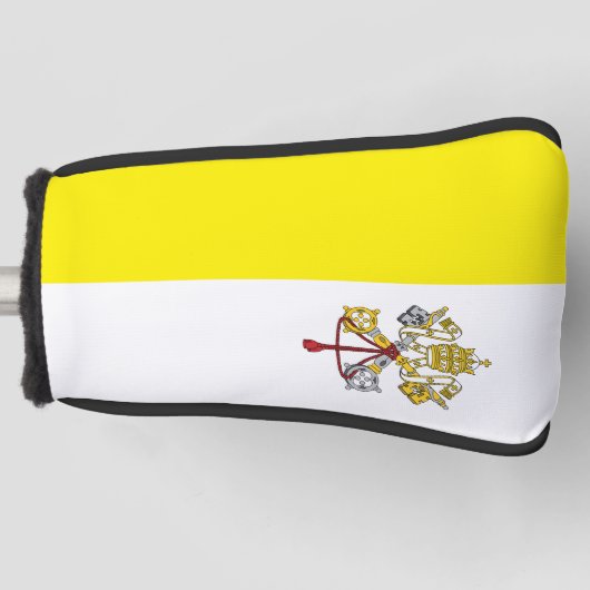 Couvre-club De Golf Drapeau de la Cité du Vatican (Devant)