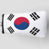 Couvre-club De Golf Drapeau de la Corée du Sud (Devant)