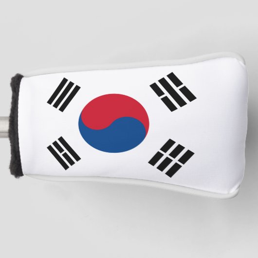 Couvre-club De Golf Drapeau de la Corée du Sud - Yin Yang (Devant)