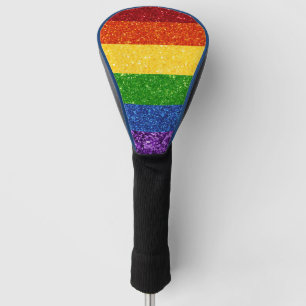 Couvre-club De Golf Drapeau de la Fierté arc-en-ciel LGBT Parties scin