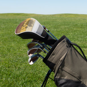 Couvre-club De Golf drapeau de la fierté de l'ours de SlipperyJoe's te