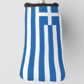 Couvre-club De Golf Drapeau de la Grèce (Tourné à 90°)
