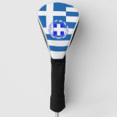 Couvre-club De Golf Drapeau de la Grèce (Devant)