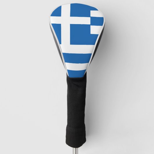 Couvre-club De Golf Drapeau de la Grèce (Devant)