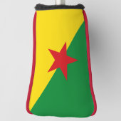 Couvre-club De Golf Drapeau de la Guyane (Tourné à 90°)