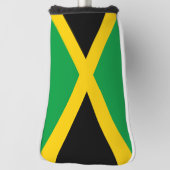 Couvre-club De Golf Drapeau de la Jamaïque (Tourné à 90°)