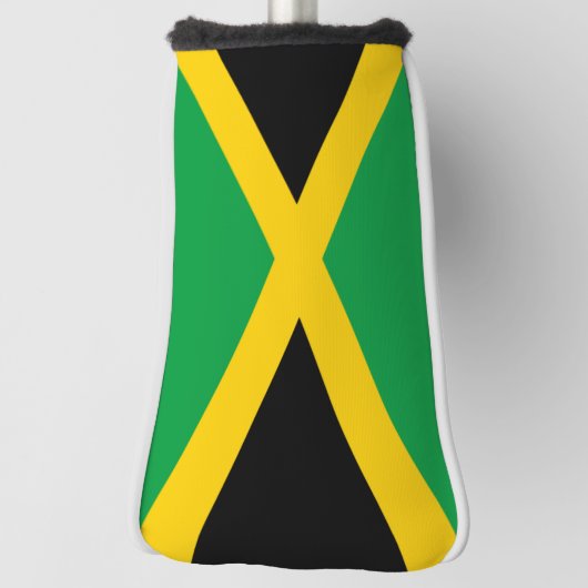Couvre-club De Golf Drapeau de la Jamaïque (Tourné à 90°)