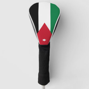 Couvre-club De Golf Drapeau de la Jordanie