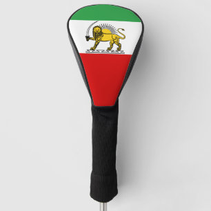 Couvre-club De Golf Drapeau de la monarchie constitutionnelle iranienn