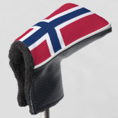 Couvre-club De Golf Drapeau de la Norvège (Devant 3/4)