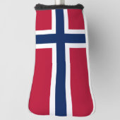 Couvre-club De Golf Drapeau de la Norvège (Tourné à 90°)
