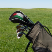 Couvre-club De Golf Drapeau de la Palestine brassée, drapeau national (In Situ)