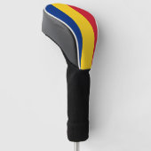 Couvre-club De Golf Drapeau de la Roumanie (Incliné)