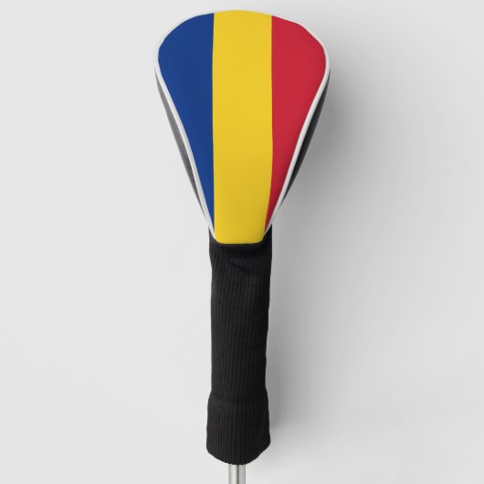 Couvre-club De Golf Drapeau de la Roumanie (Devant)