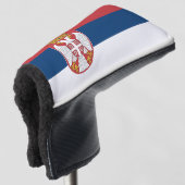 Couvre-club De Golf Drapeau de la Serbie (Devant 3/4)