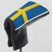 Couvre-club De Golf Drapeau de la Suède (Devant 3/4)