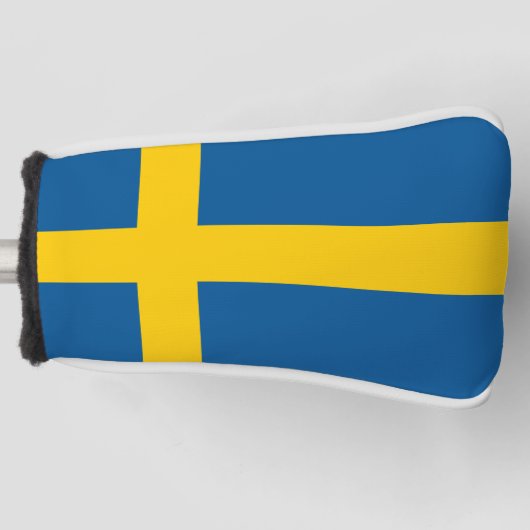 Couvre-club De Golf Drapeau de la Suède (Devant)