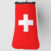 Couvre-club De Golf Drapeau de la Suisse (Tourné à 90°)