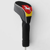 Couvre-club De Golf Drapeau de la tête de golf de Basse-Saxe (Incliné)