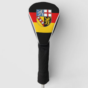 Couvre-club De Golf Drapeau de la tête de golf de Sarre