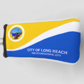 Couvre-club De Golf Drapeau de la ville de Long Beach (Devant)
