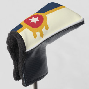 Couvre-club De Golf Drapeau de la ville de Tulsa