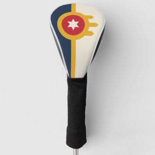 Couvre-club De Golf Drapeau de la ville de Tulsa, Oklahoma