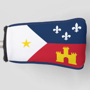 Couvre-club De Golf Drapeau de l'Acadie, Louisiane