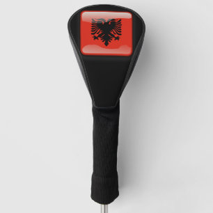 Couvre-club De Golf Drapeau de l'Albanie