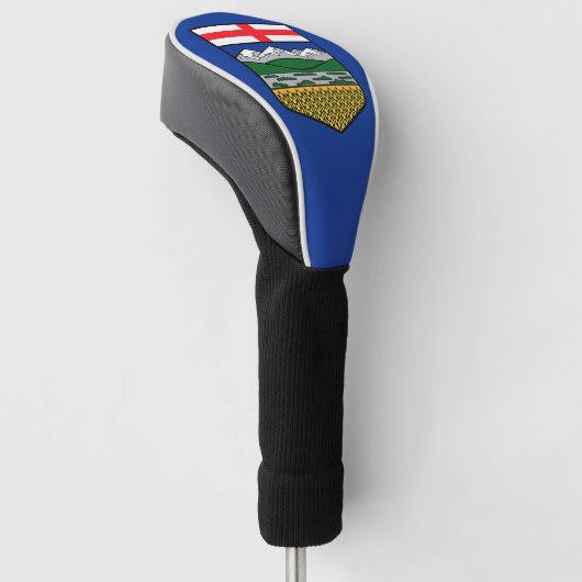 Couvre-club De Golf Drapeau de l'Alberta - CANADA (Incliné)