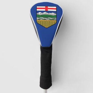 Couvre-club De Golf Drapeau de l'Alberta - CANADA