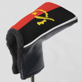 Couvre-club De Golf Drapeau de l'Angola (Devant 3/4)