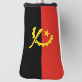 Couvre-club De Golf Drapeau de l'Angola (Tourné à 90°)
