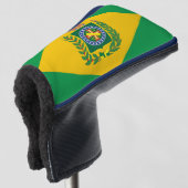 Couvre-club De Golf Drapeau de l'Empire du Brésil (Devant 3/4)