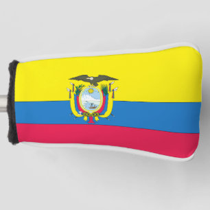 Couvre-club De Golf Drapeau de l'Équateur