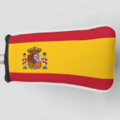 Couvre-club De Golf Drapeau de l'Espagne (Devant)