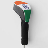Couvre-club De Golf Drapeau de l'Inde (Incliné)