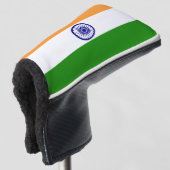 Couvre-club De Golf Drapeau de l'Inde (Devant 3/4)