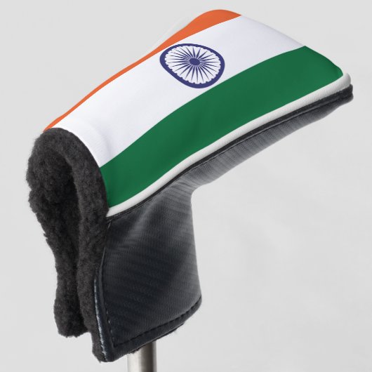 Couvre-club De Golf Drapeau de l'Inde (Devant 3/4)